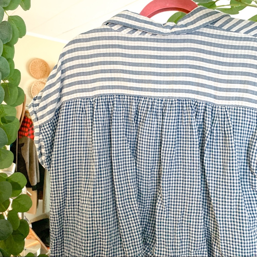 WILLIAM RAST Button Down Shirt Tie Back - Picture 6 of 6